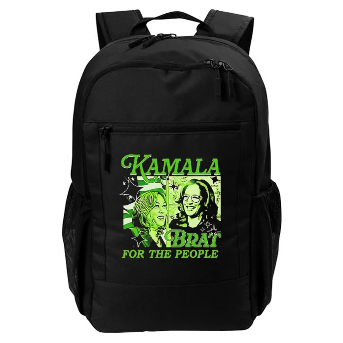 Kamala Is Brat 2024 Funny Green Daily Commute Backpack