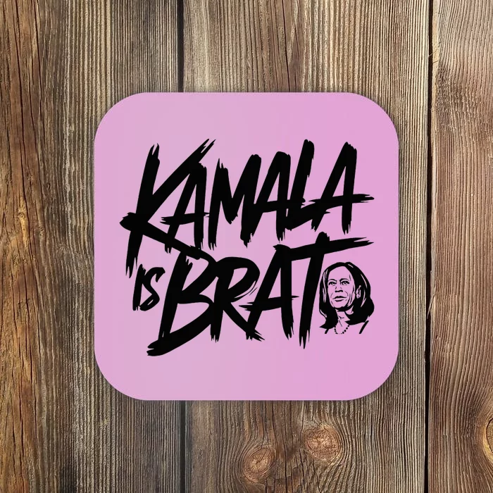 Kamala Is Brat 2024 Coaster