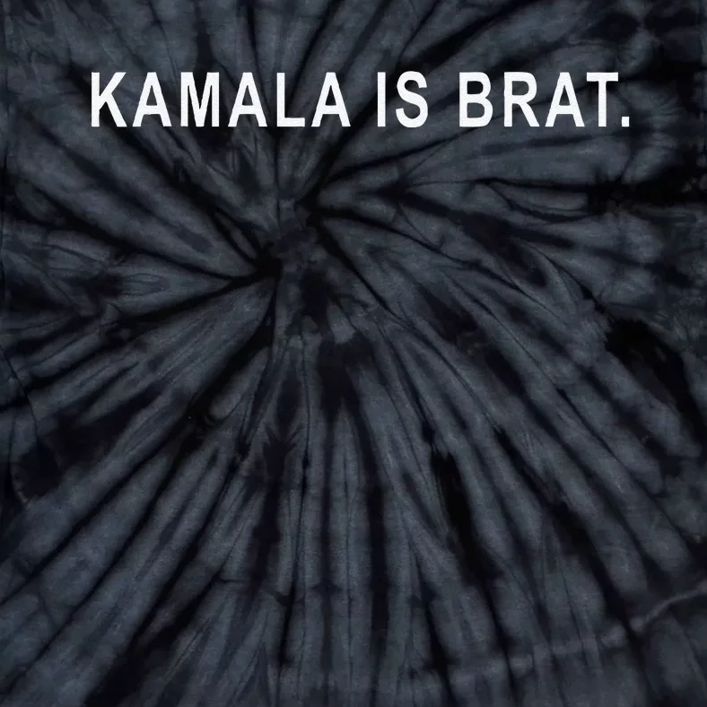 Kamala Is Brat Green Tie-Dye T-Shirt