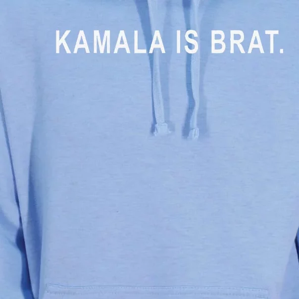 Kamala Is Brat Green Unisex Surf Hoodie