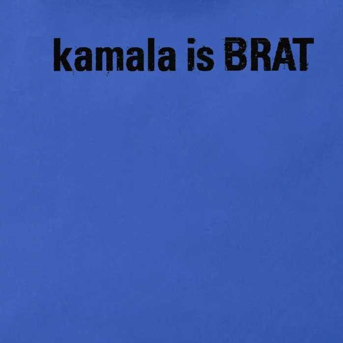 Kamala Is Brat Zip Tote Bag