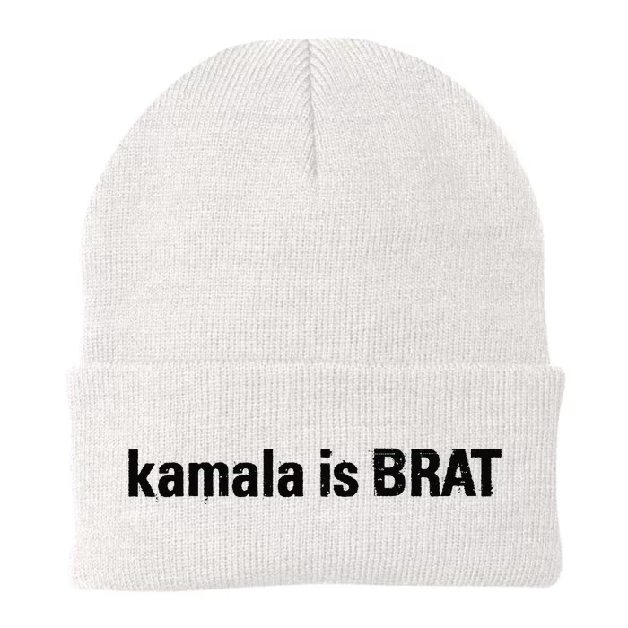 Kamala Is Brat Knit Cap Winter Beanie