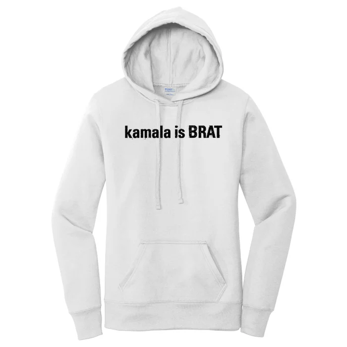 Kamala Is Brat Women's Pullover Hoodie