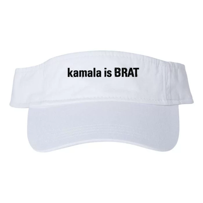 Kamala Is Brat Valucap Bio-Washed Visor