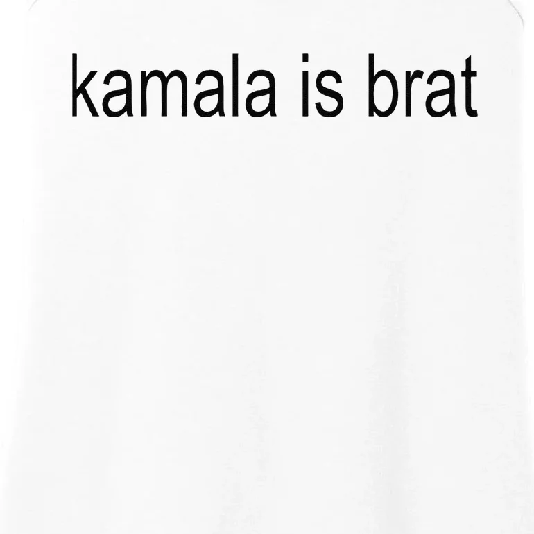 Kamala Is Brat 2024 Ladies Essential Tank