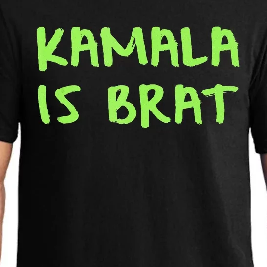 Kamala Is Brat Meme Pajama Set