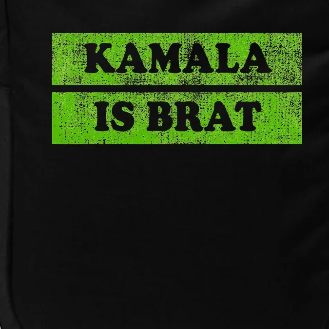 Kamala Is Brat Kamala Harris For President 2024 Democrat Impact Tech Backpack