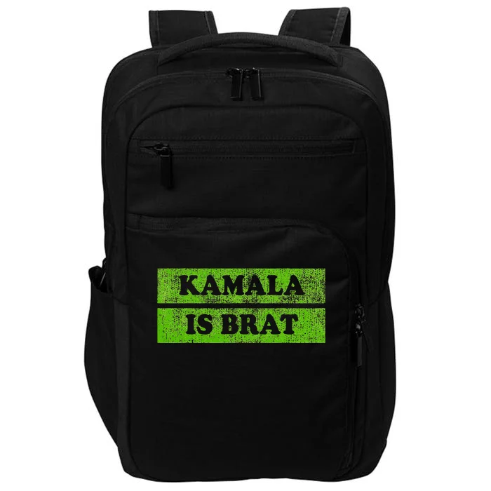 Kamala Is Brat Kamala Harris For President 2024 Democrat Impact Tech Backpack