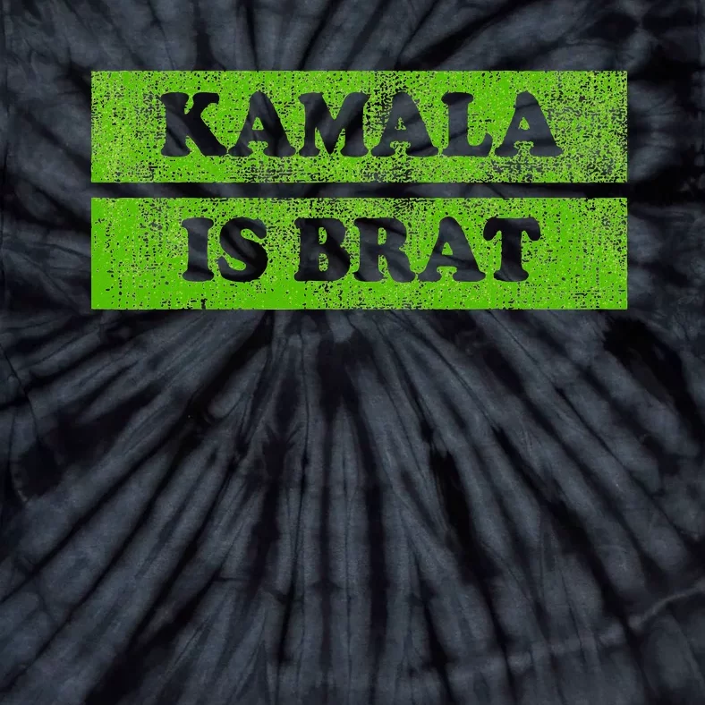 Kamala Is Brat Kamala Harris For President 2024 Democrat Tie-Dye T-Shirt