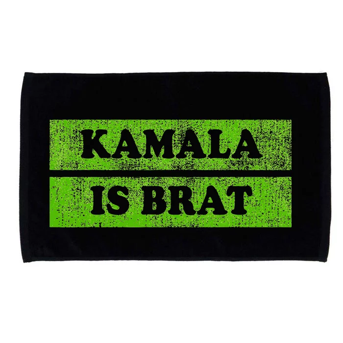 Kamala Is Brat Kamala Harris For President 2024 Democrat Microfiber Hand Towel