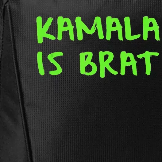 Kamala Is Brat City Backpack