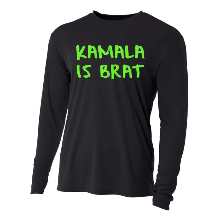 Kamala Is Brat Cooling Performance Long Sleeve Crew