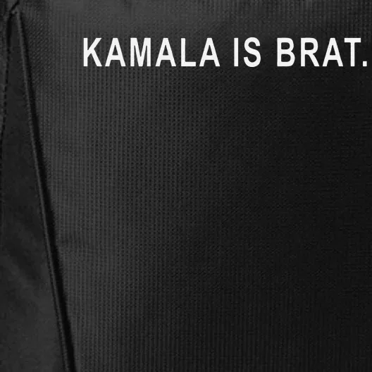 Kamala Is Brat City Backpack