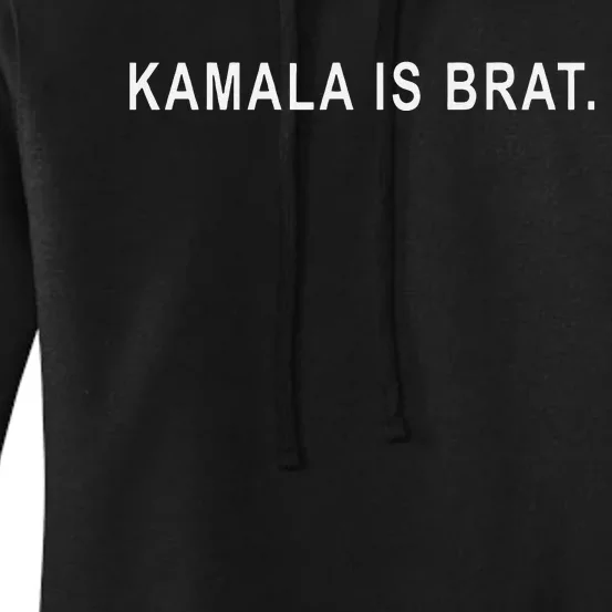 Kamala Is Brat Women's Pullover Hoodie