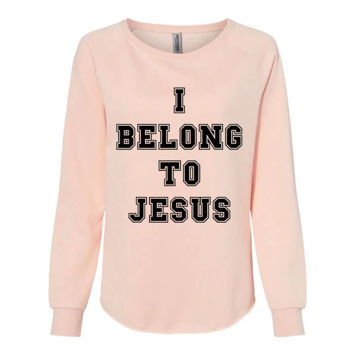 Kaka I Belong To Jesus Womens California Wash Sweatshirt