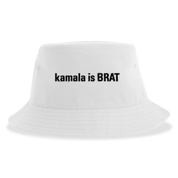 Kamala Is Brat Kamala Is Brat 2024 Kamala Is Brat Sustainable Bucket Hat