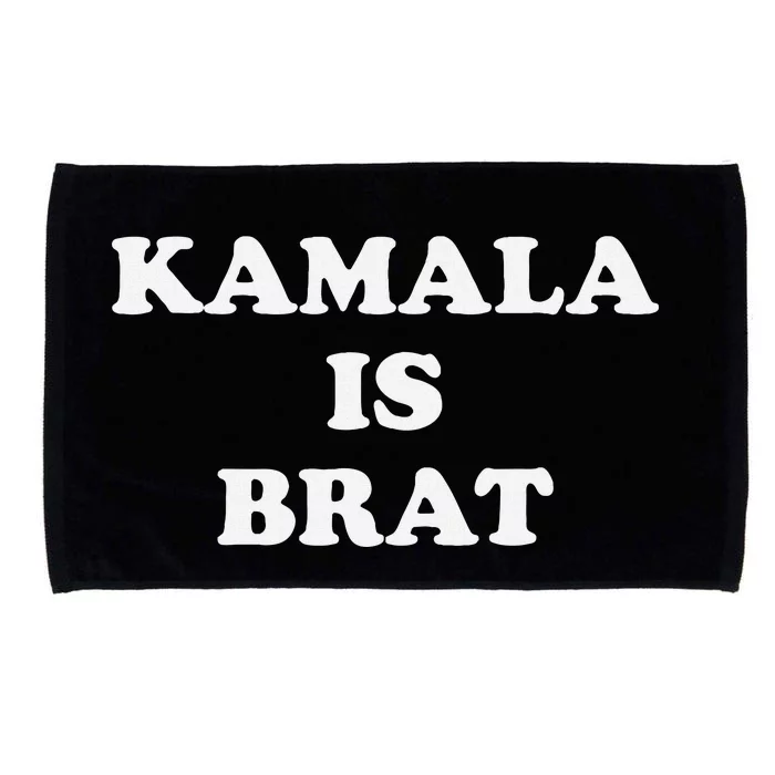 Kamala Is Brat Kamala Is Brat 2024 Kamala Is Brat Microfiber Hand Towel