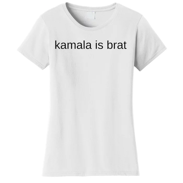 Kamala Is Brat Women's T-Shirt