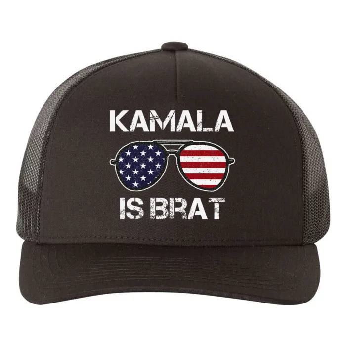 Kamala Is Brat Yupoong Adult 5-Panel Trucker Hat