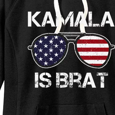 Kamala Is Brat Women's Fleece Hoodie