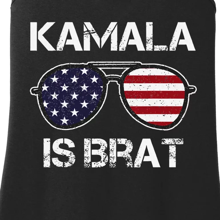 Kamala Is Brat Ladies Essential Tank