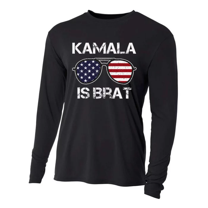 Kamala Is Brat Cooling Performance Long Sleeve Crew