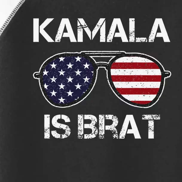 Kamala Is Brat Toddler Fine Jersey T-Shirt