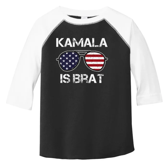 Kamala Is Brat Toddler Fine Jersey T-Shirt