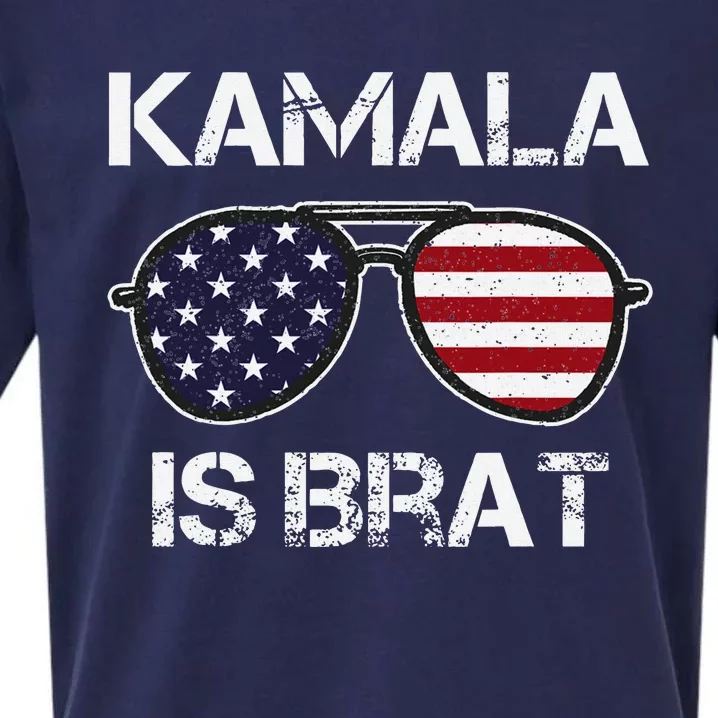 Kamala Is Brat Sueded Cloud Jersey T-Shirt