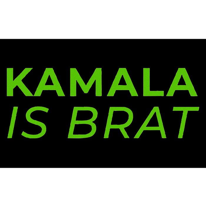 Kamala Is Brat Bumper Sticker