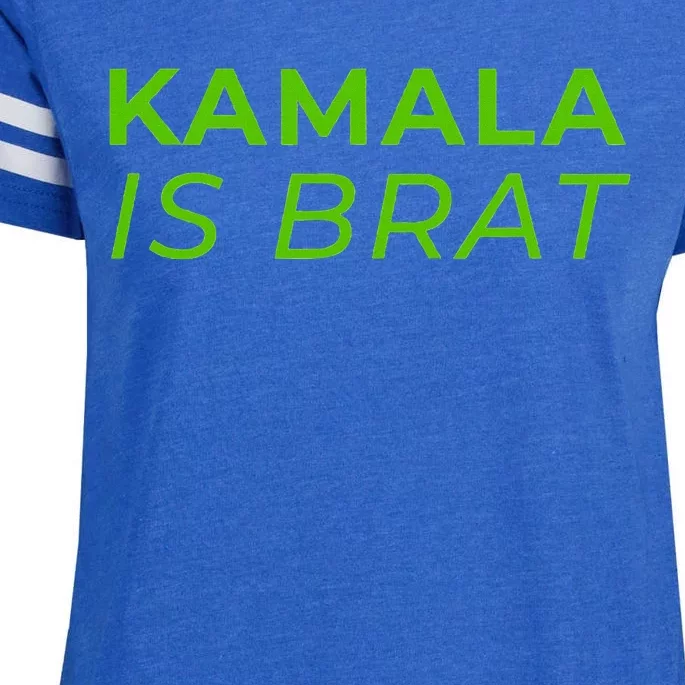 Kamala Is Brat Enza Ladies Jersey Football T-Shirt