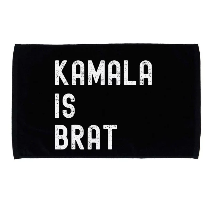 Kamala Is Brat Microfiber Hand Towel