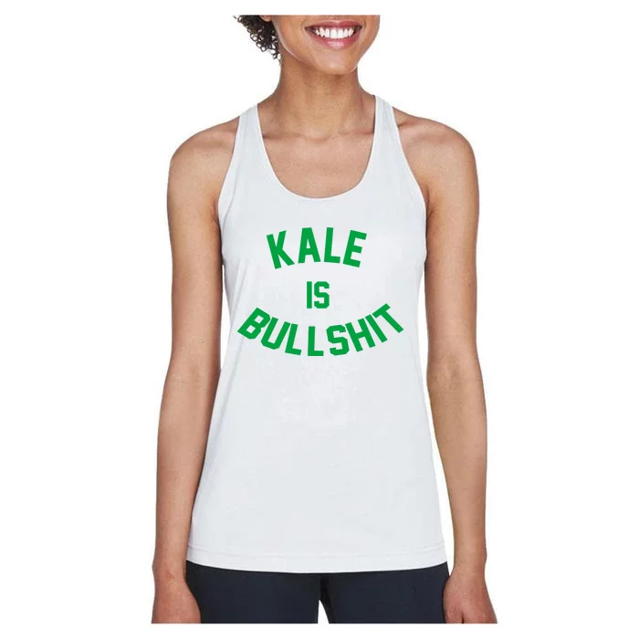 Kale Is Bullshit Women's Racerback Tank