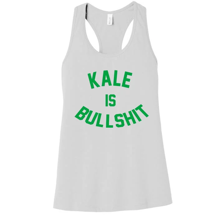 Kale Is Bullshit Women's Racerback Tank