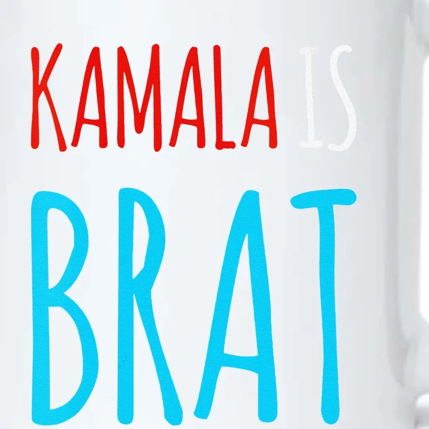 Kamala Is Brat Black Color Changing Mug