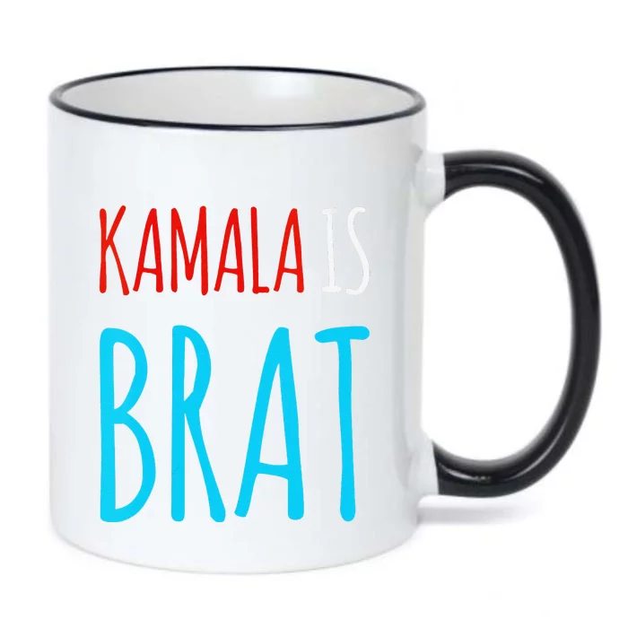 Kamala Is Brat Black Color Changing Mug