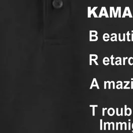 Kamala Is Brat Beautiful Retarded Amazing Troubled By Immigration Dry Zone Grid Performance Polo