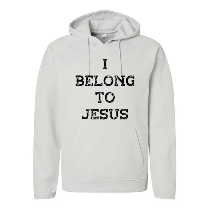 Kaka I Belong To Jesus Performance Fleece Hoodie