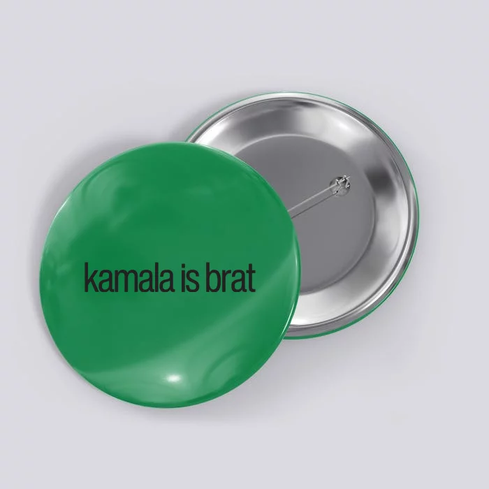 Kamala Is Brat Button