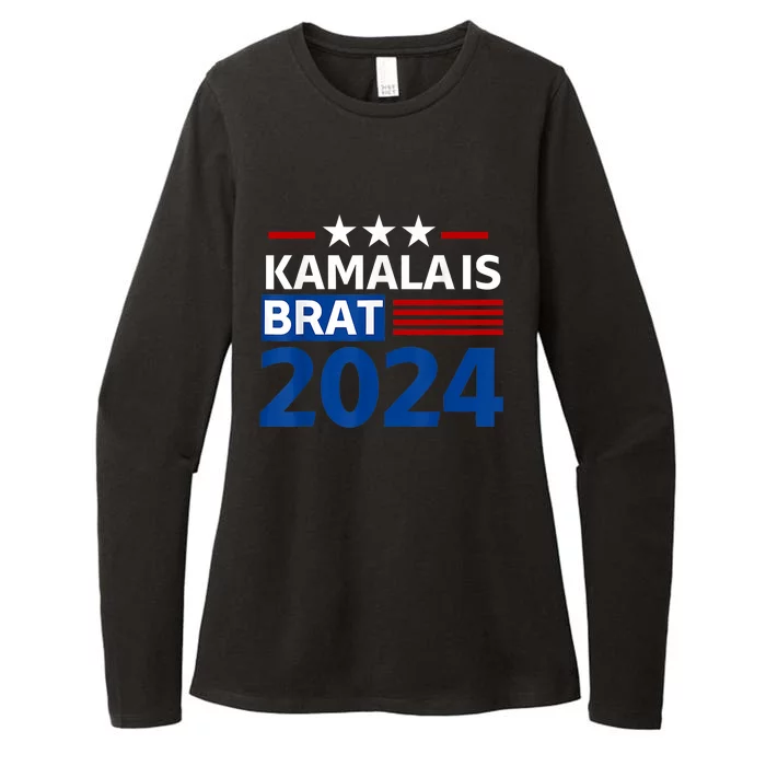 Kamala Is Brat Funny Quotes Feminist Womens CVC Long Sleeve Shirt