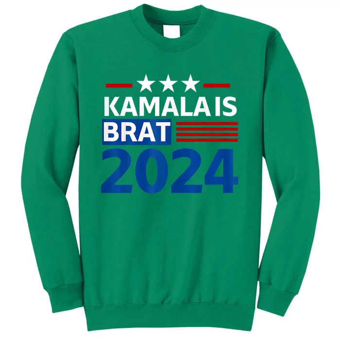 Kamala Is Brat Funny Quotes Feminist Women Girl Sweatshirt