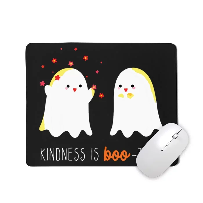 Kindness Is Boo Tiful Teacher Cute Ghost Halloween Mousepad