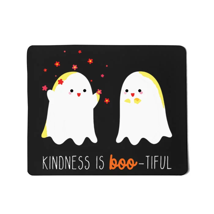 Kindness Is Boo Tiful Teacher Cute Ghost Halloween Mousepad