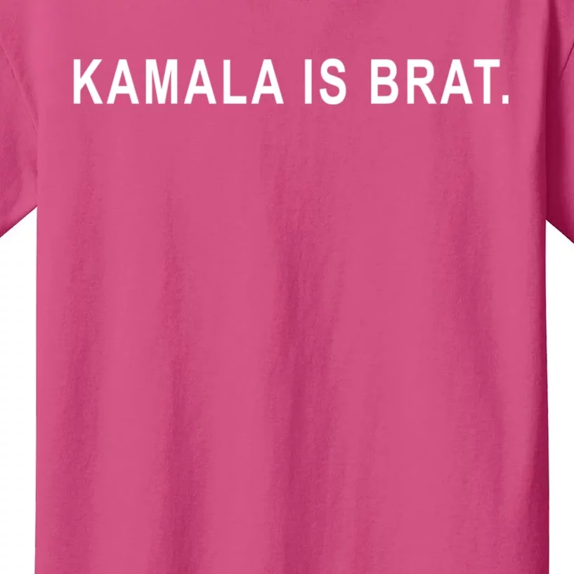 Kamala Is Brat Kids T-Shirt