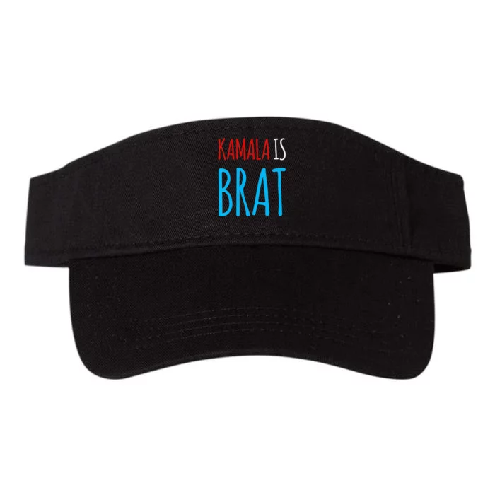 Kamala Is Brat V Neck Valucap Bio-Washed Visor