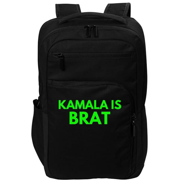 Kamala Is Brat V Neck Impact Tech Backpack