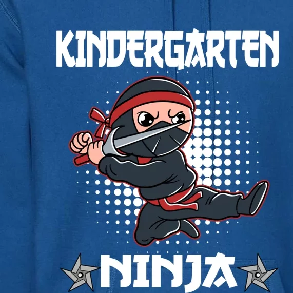 Kindergarten I Come Ninja Fighter Kindergarten Cool Gift Premium Hoodie