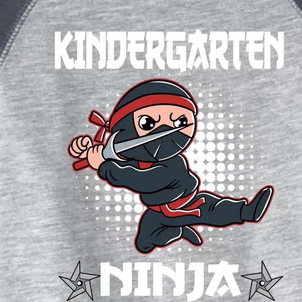 Kindergarten I Come Ninja Fighter Kindergarten Cool Gift Toddler Fine Jersey T-Shirt