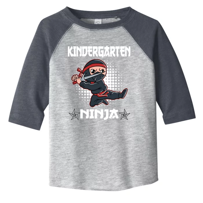 Kindergarten I Come Ninja Fighter Kindergarten Cool Gift Toddler Fine Jersey T-Shirt