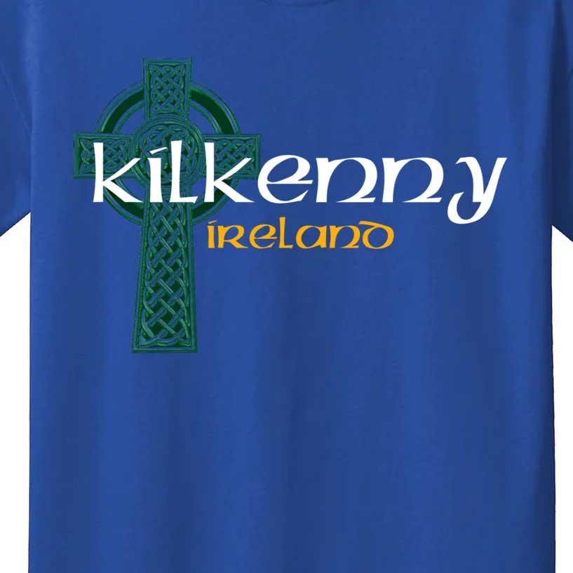 Kilkenny Ireland County Celtic Gaelic Football And Hurling Meaningful Gift Kids T-Shirt